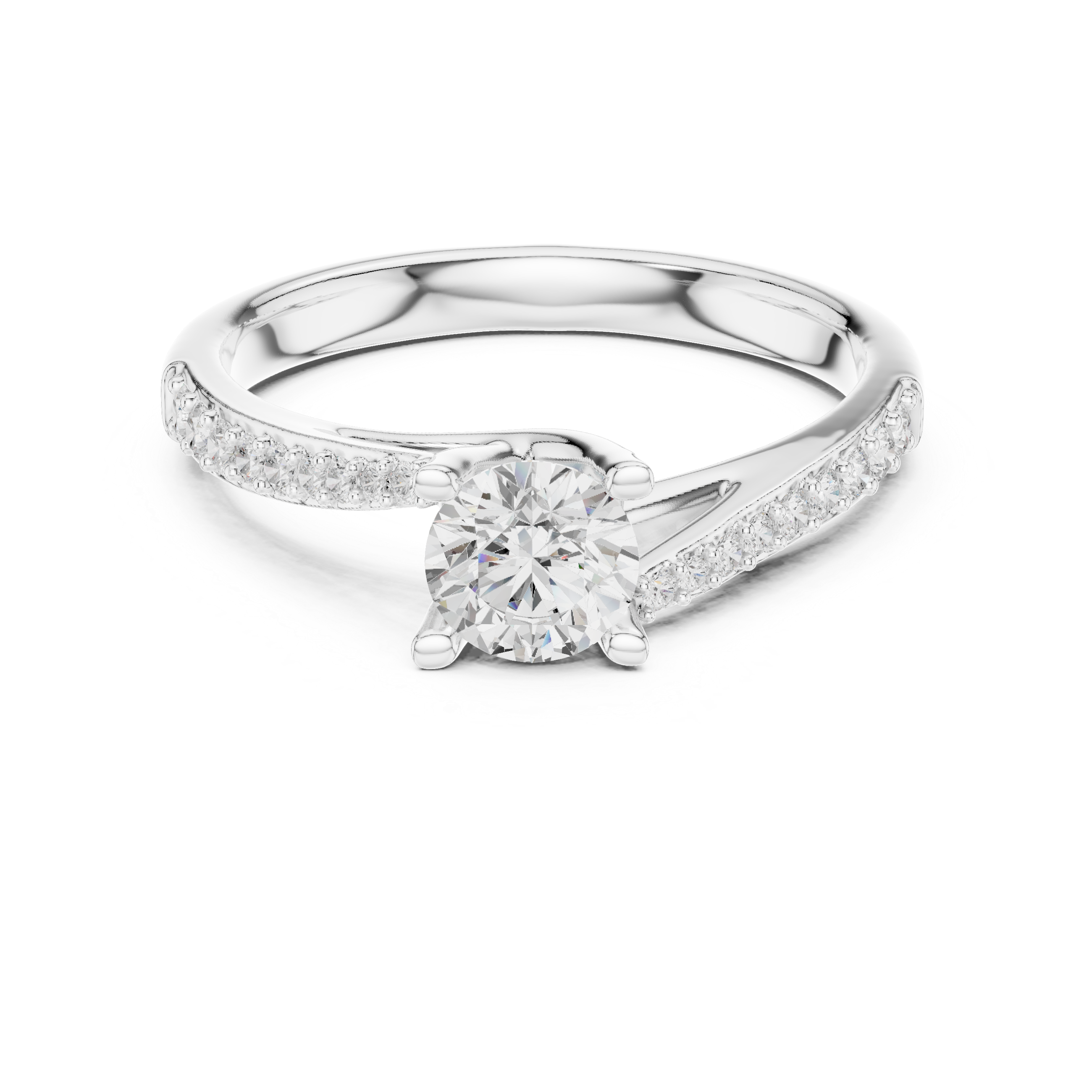 Vast Plain Lab grown diamond Rings design