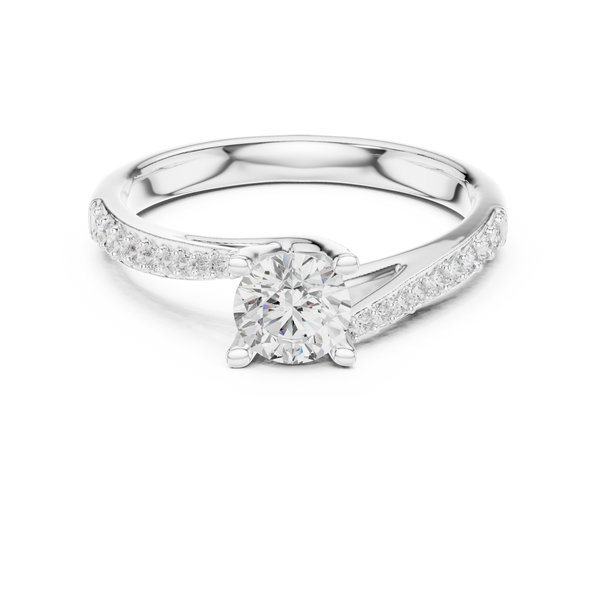 Vast Plain Lab grown diamond Rings design