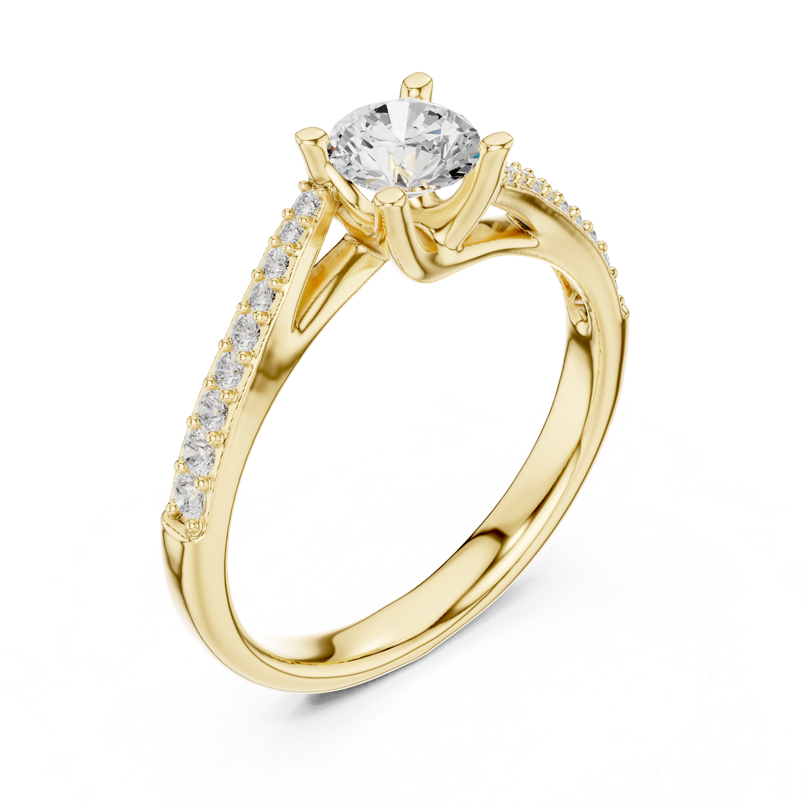 Vast Plain Lab grown diamond Rings design