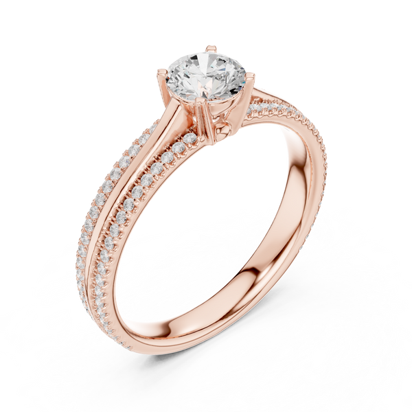 Lively Step Lab grown diamond Rings design