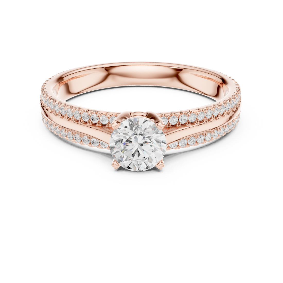 Lively Step Lab grown diamond Rings design