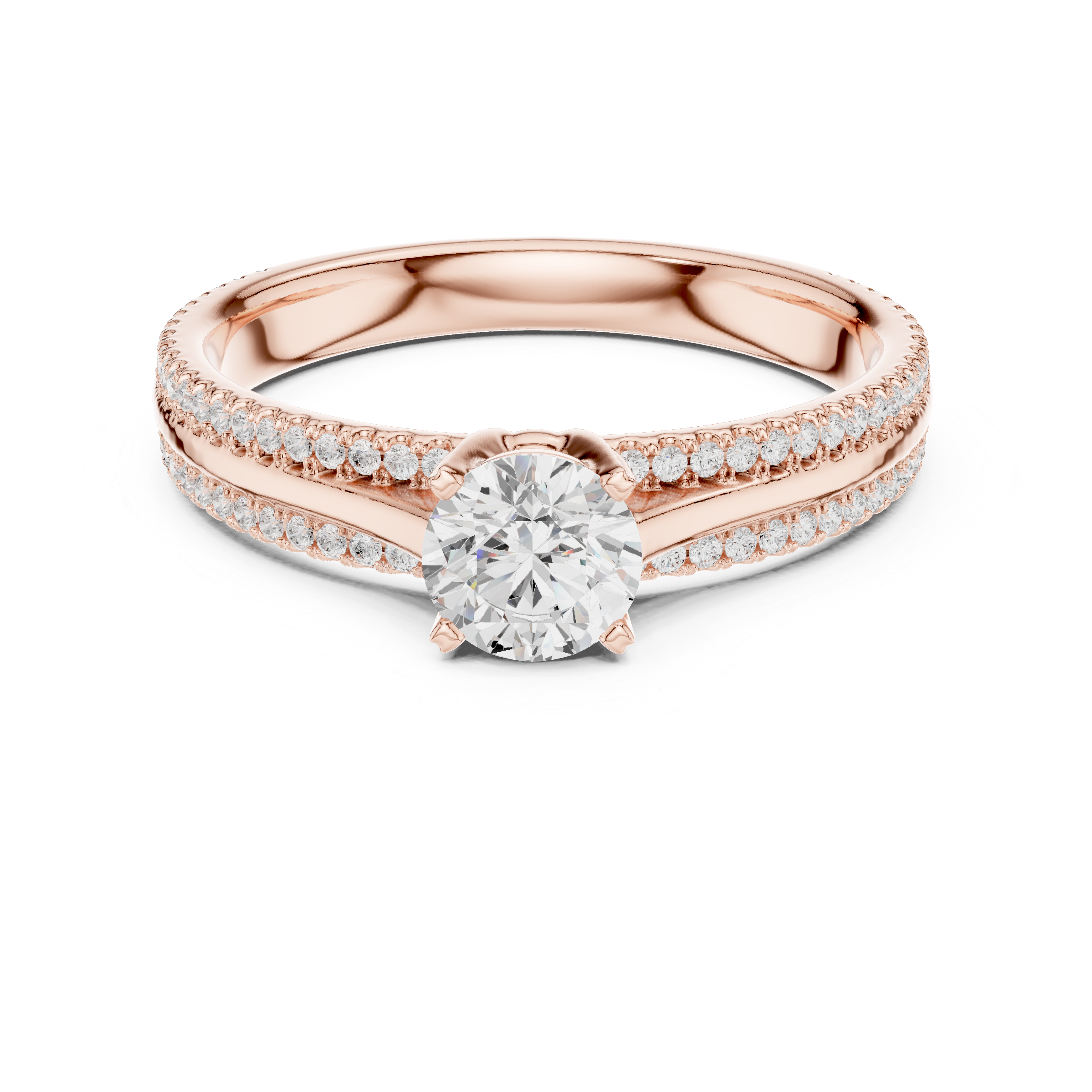 Lively Step Lab grown diamond Rings design