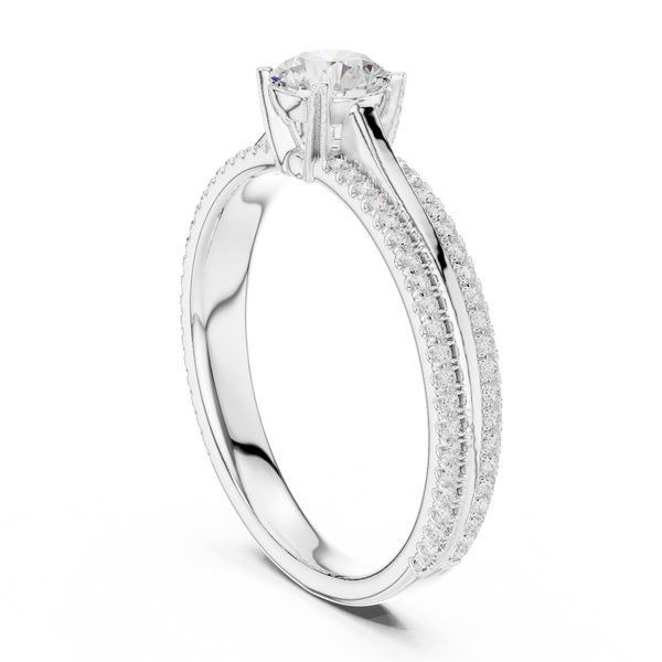 Lively Step Lab grown diamond Rings design