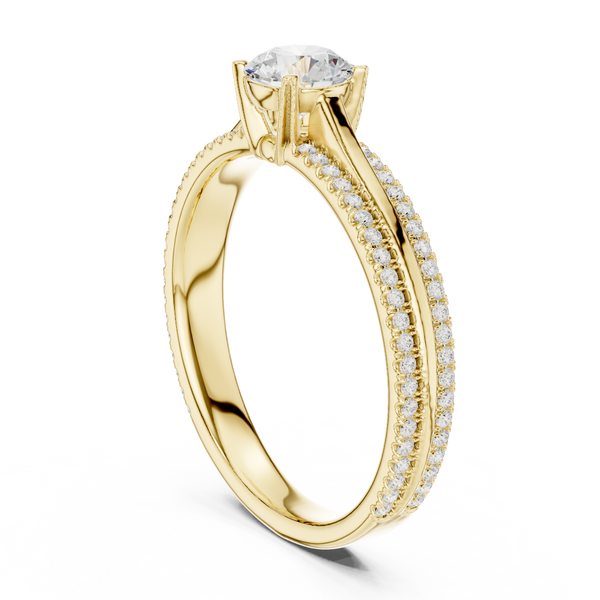 Lively Step Lab grown diamond Rings design