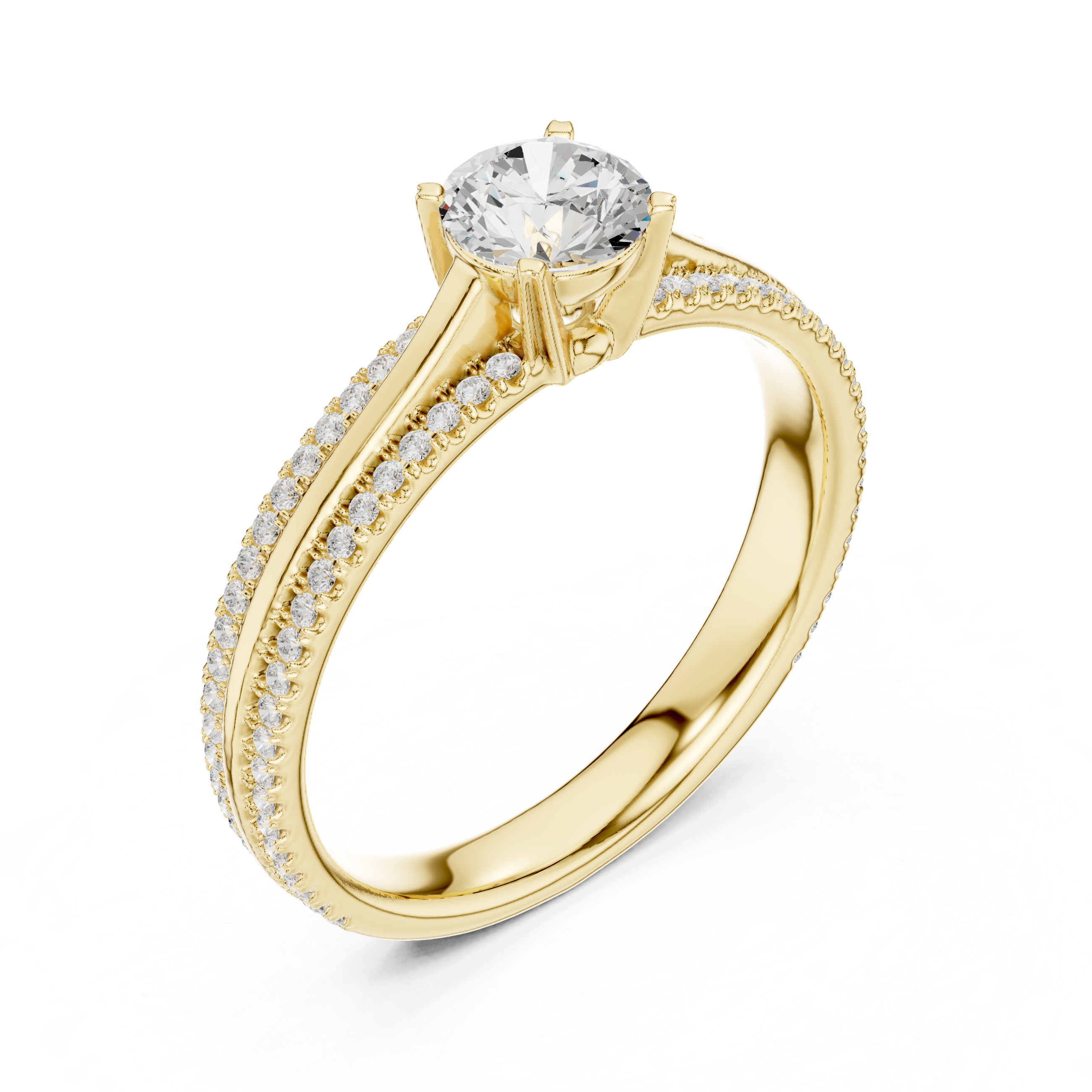 Lively Step Lab grown diamond Rings design