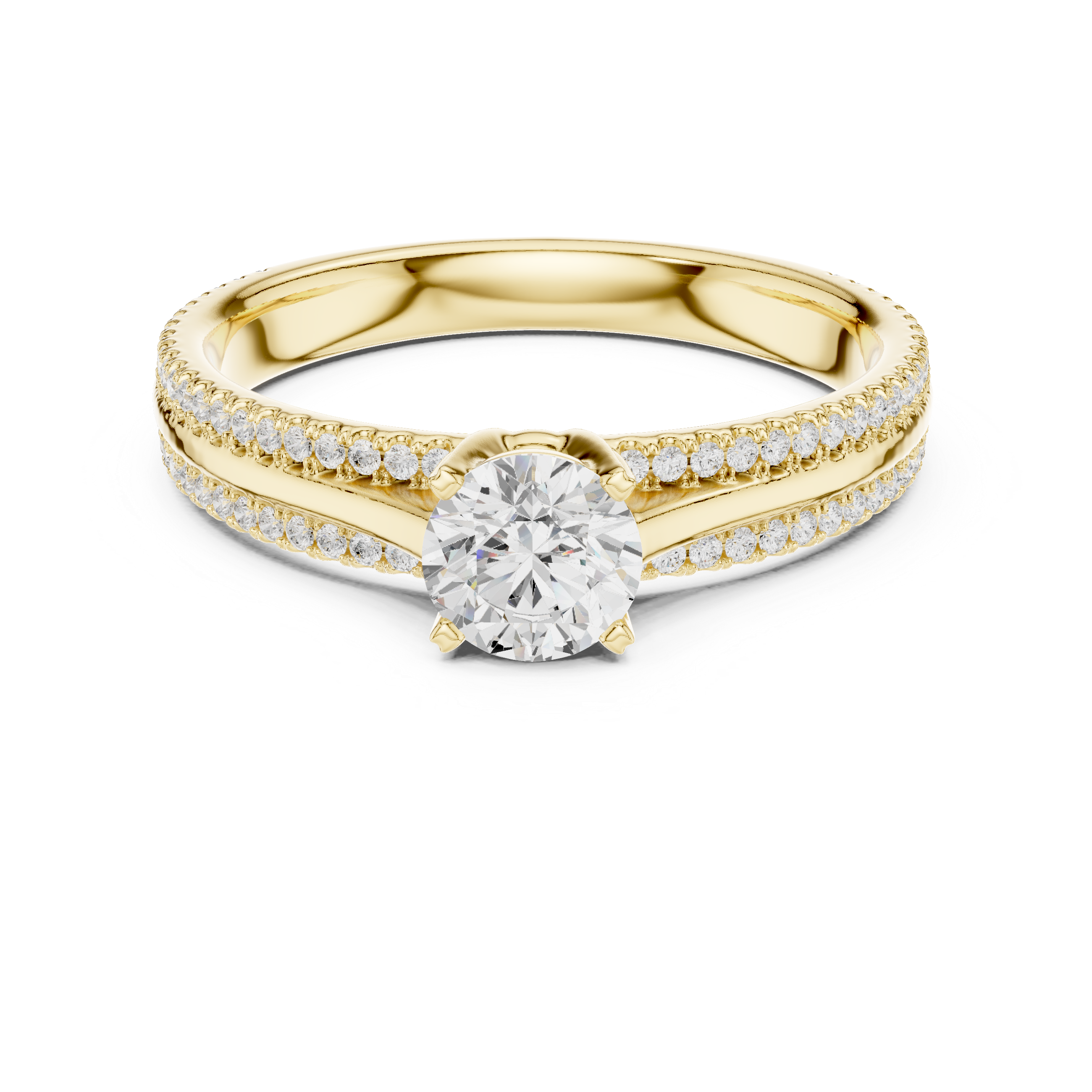 Lively Step Lab grown diamond Rings design