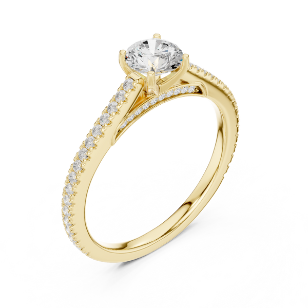 Xenon Flash Lab grown diamond Rings design