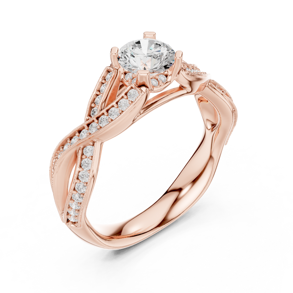 Glacial Ice Lab grown diamond Rings design