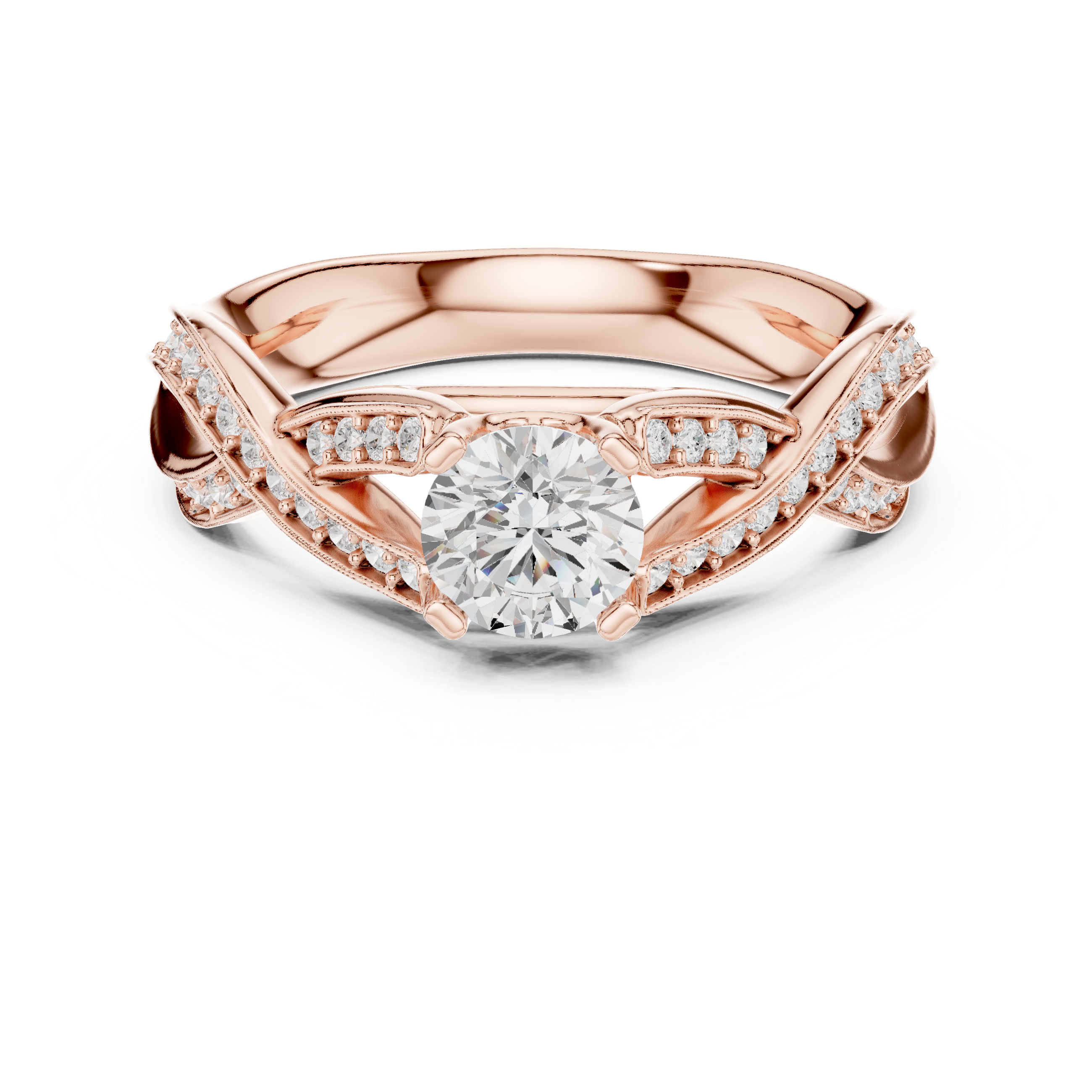 Glacial Ice Lab grown diamond Rings design