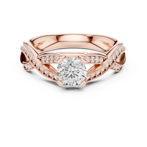 Glacial Ice Lab grown diamond Rings design