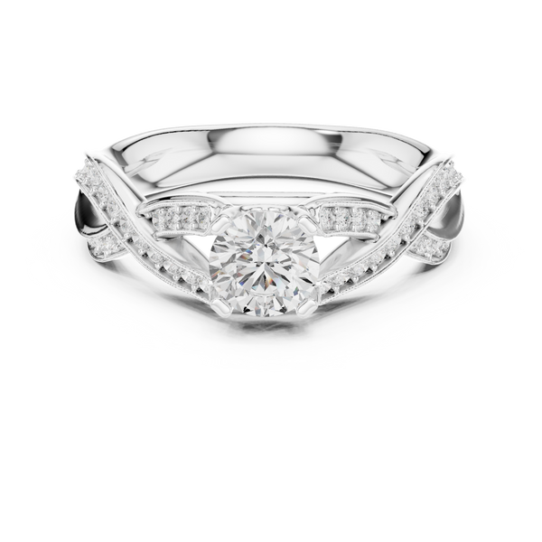 Glacial Ice Lab grown diamond Rings design