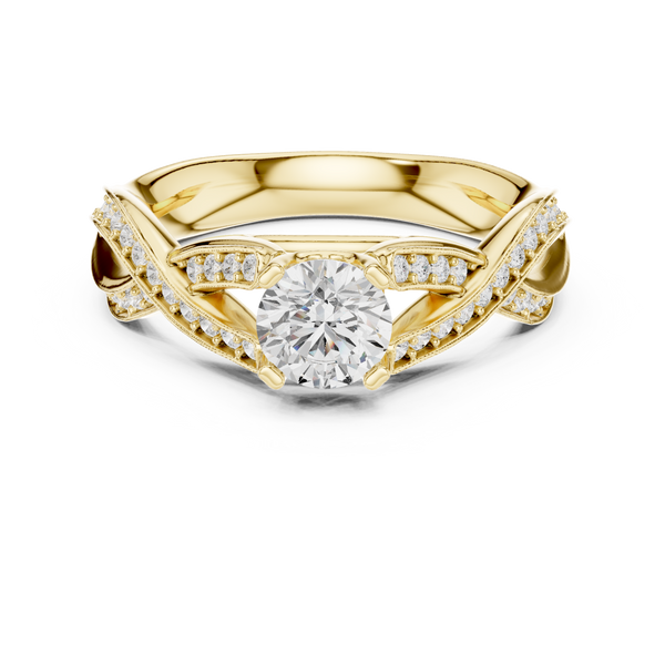 Glacial Ice Lab grown diamond Rings design