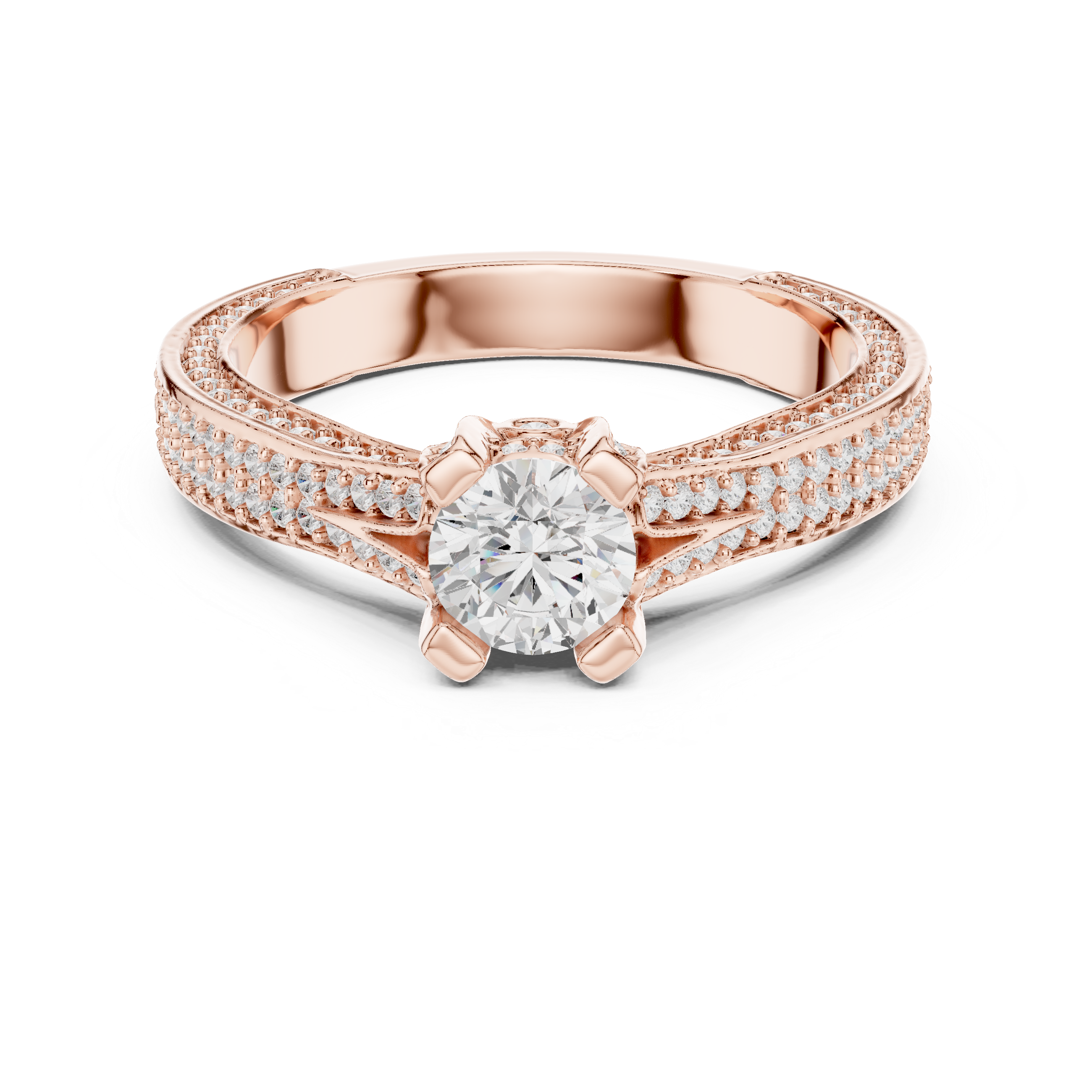 Orchid Bloom Lab grown diamond Rings design