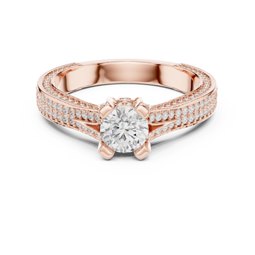 Orchid Bloom Lab grown diamond Rings design