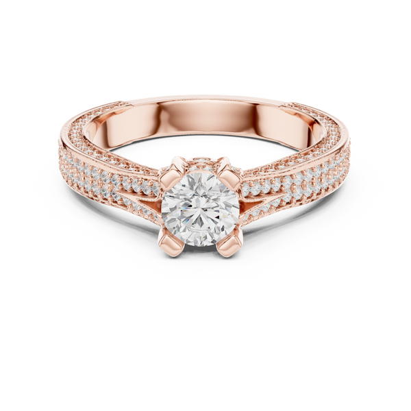 Orchid Bloom Lab grown diamond Rings design