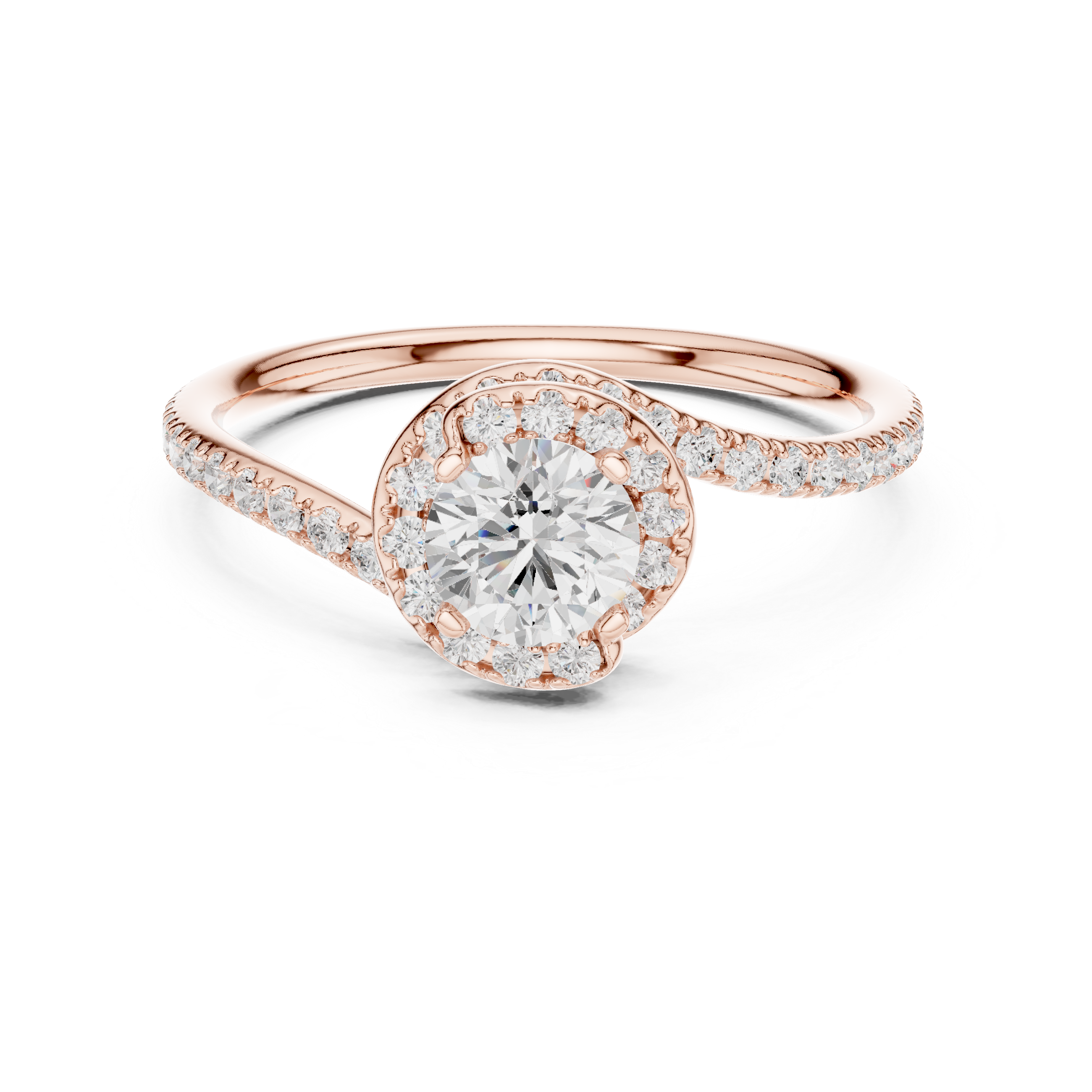 Dancing Light Lab grown diamond Rings design