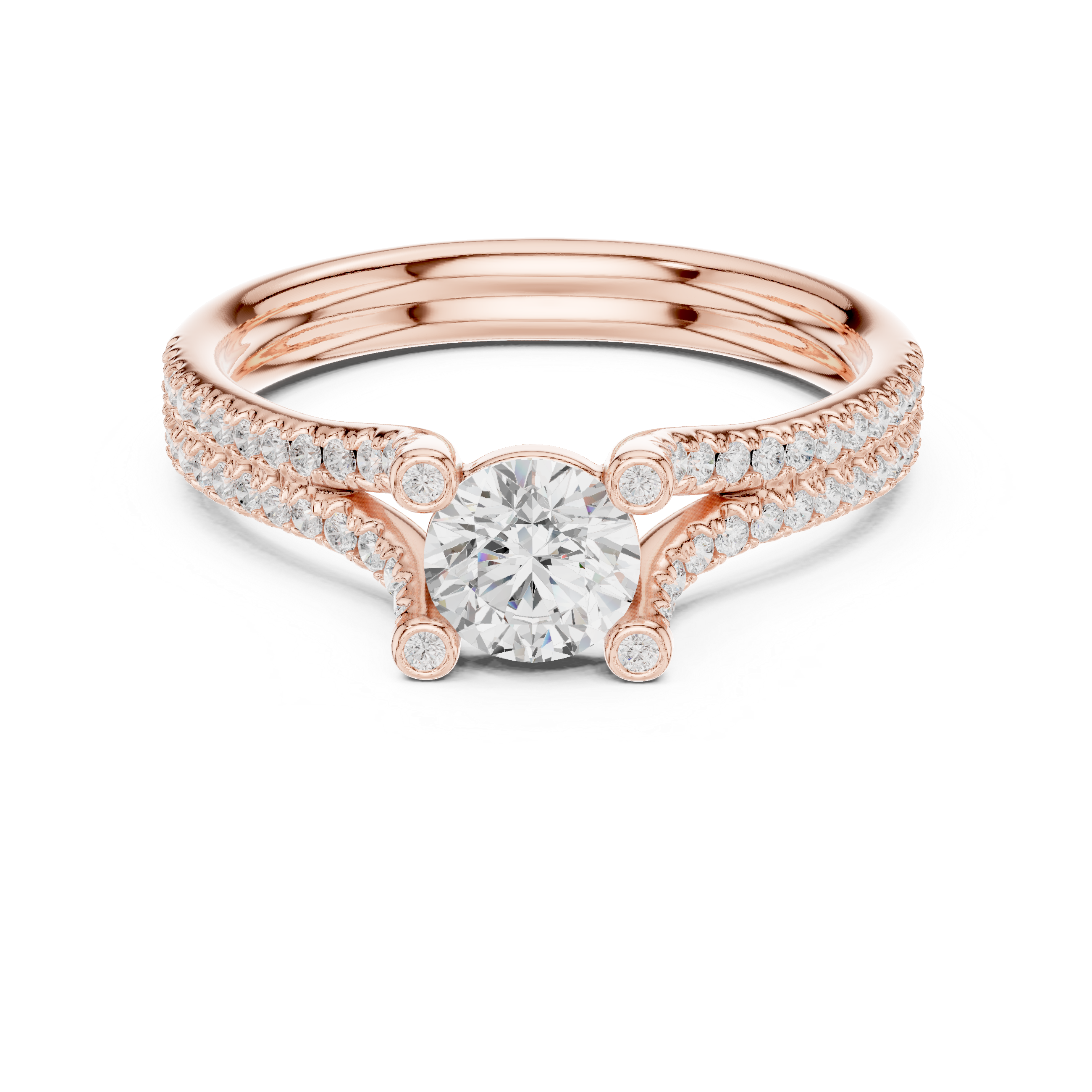 Amber Wave Lab grown diamond Rings design