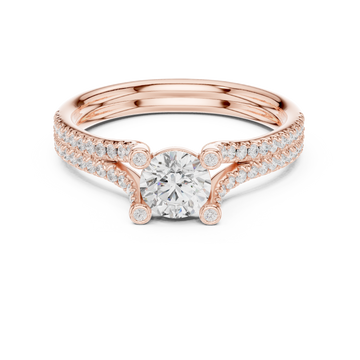 Amber Wave Lab grown diamond Rings design