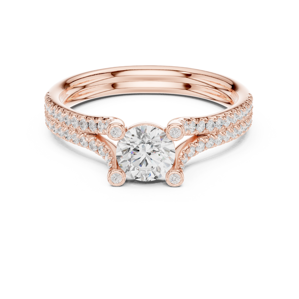 Amber Wave Lab grown diamond Rings design