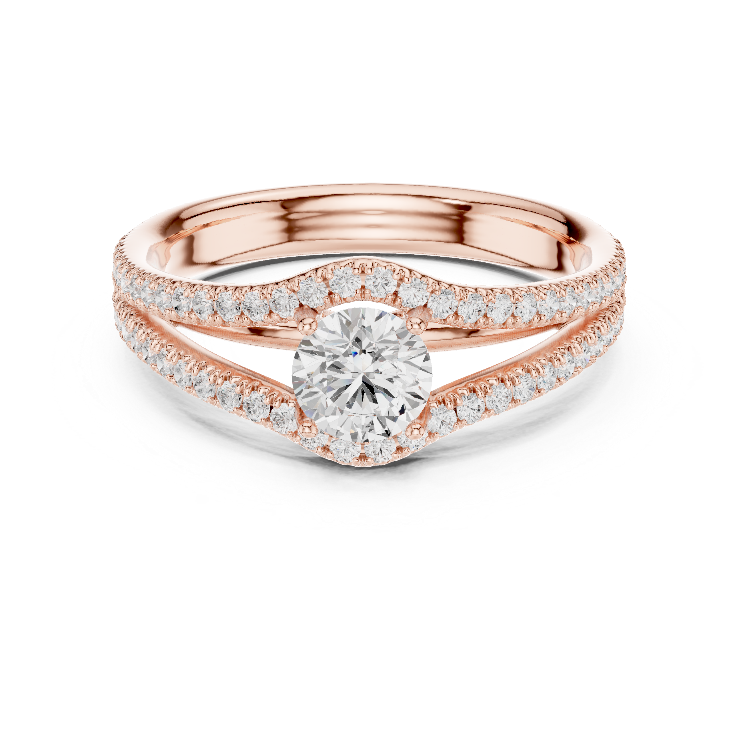 Arctic Breeze Lab grown diamond Rings design