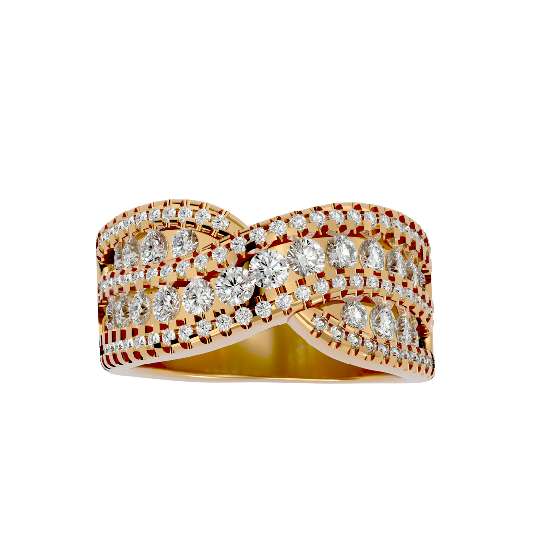 Serene Starlight Band Ring