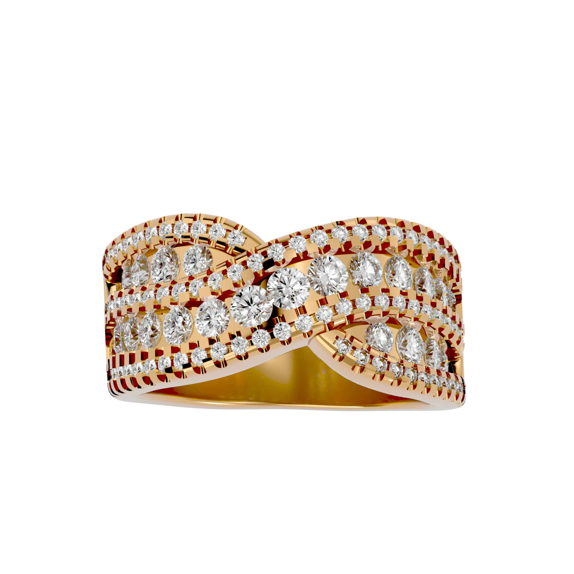 Serene Starlight Band Ring