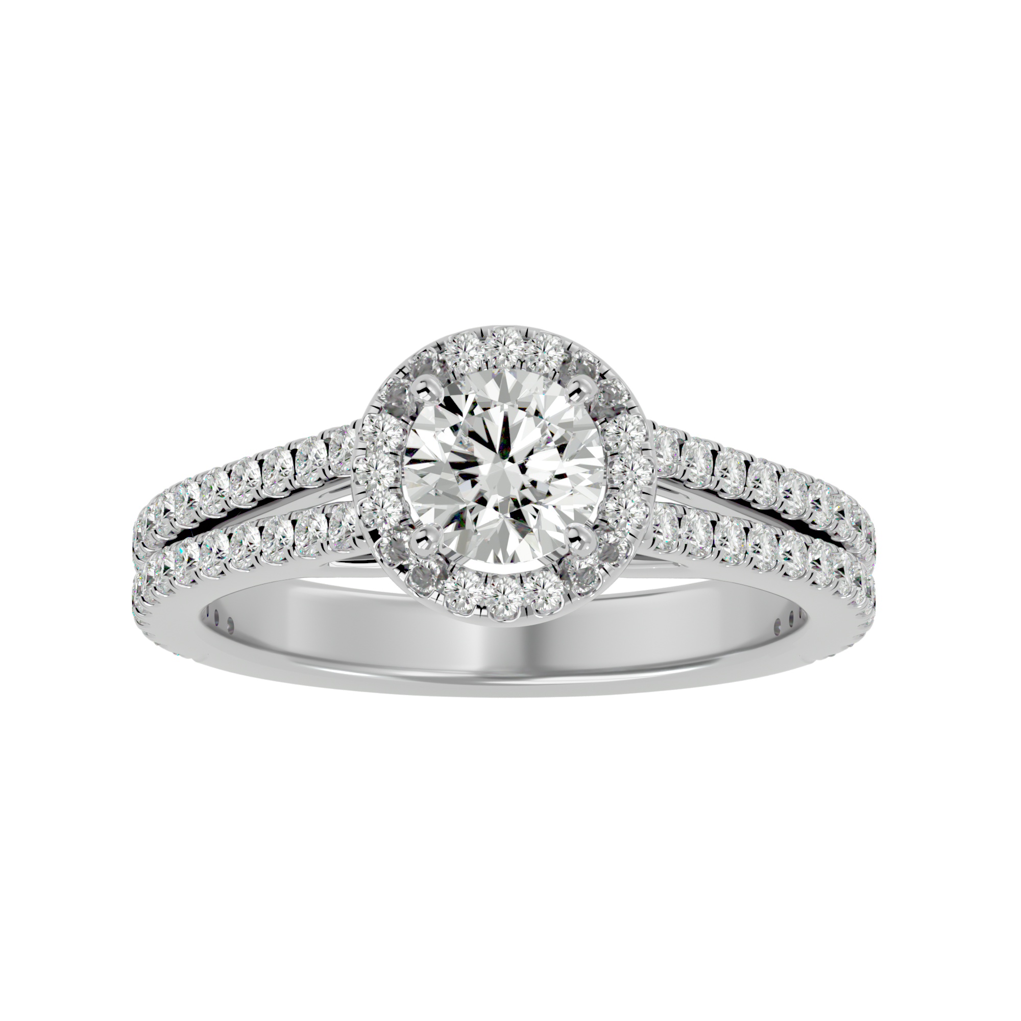 Twinkling Treasure Solitaire Womens Ring