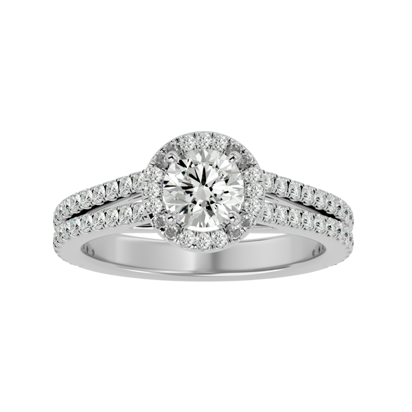 Twinkling Treasure Solitaire Womens Ring