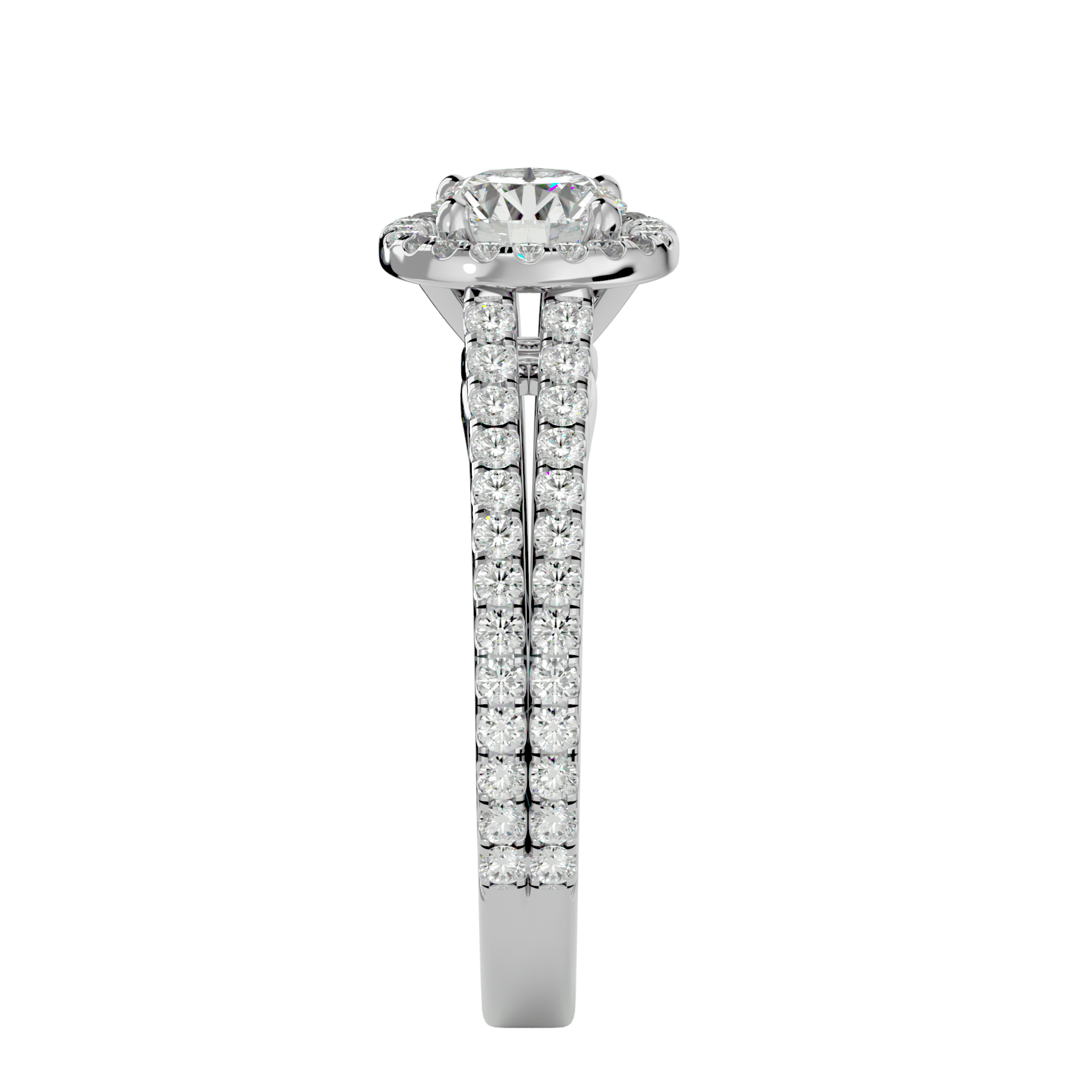 Twinkling Treasure Solitaire Womens Ring