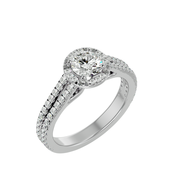 Twinkling Treasure Solitaire Womens Ring