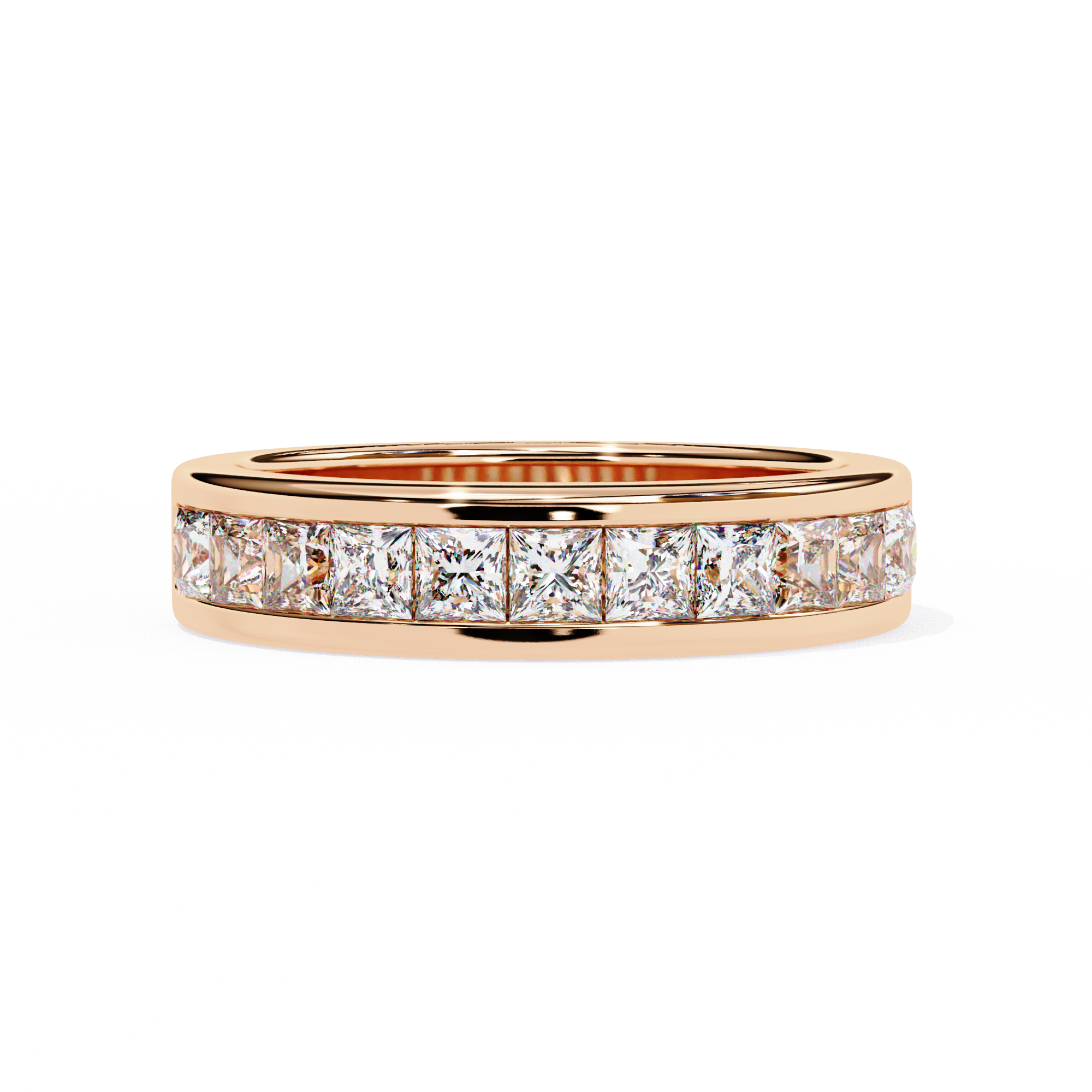 Princess Cut Diamond Band for Women