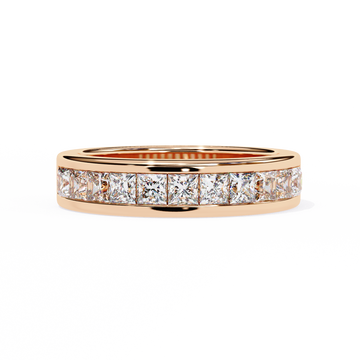 Princess Cut Diamond Band for Women