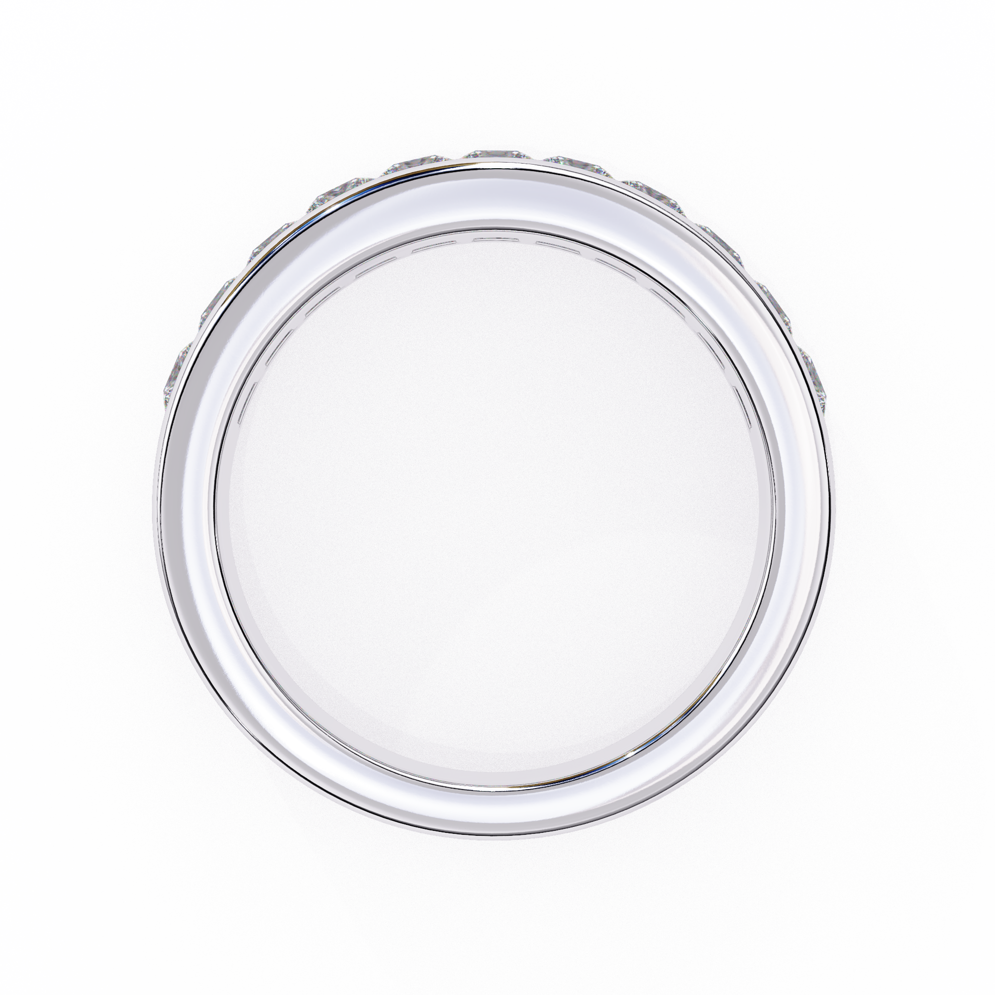 Princess Cut Diamond Band for Women