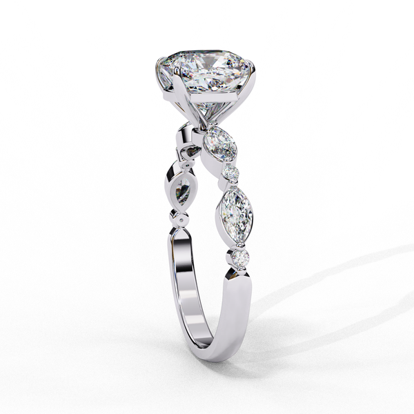 Fluent Luxury Solitaire Ring