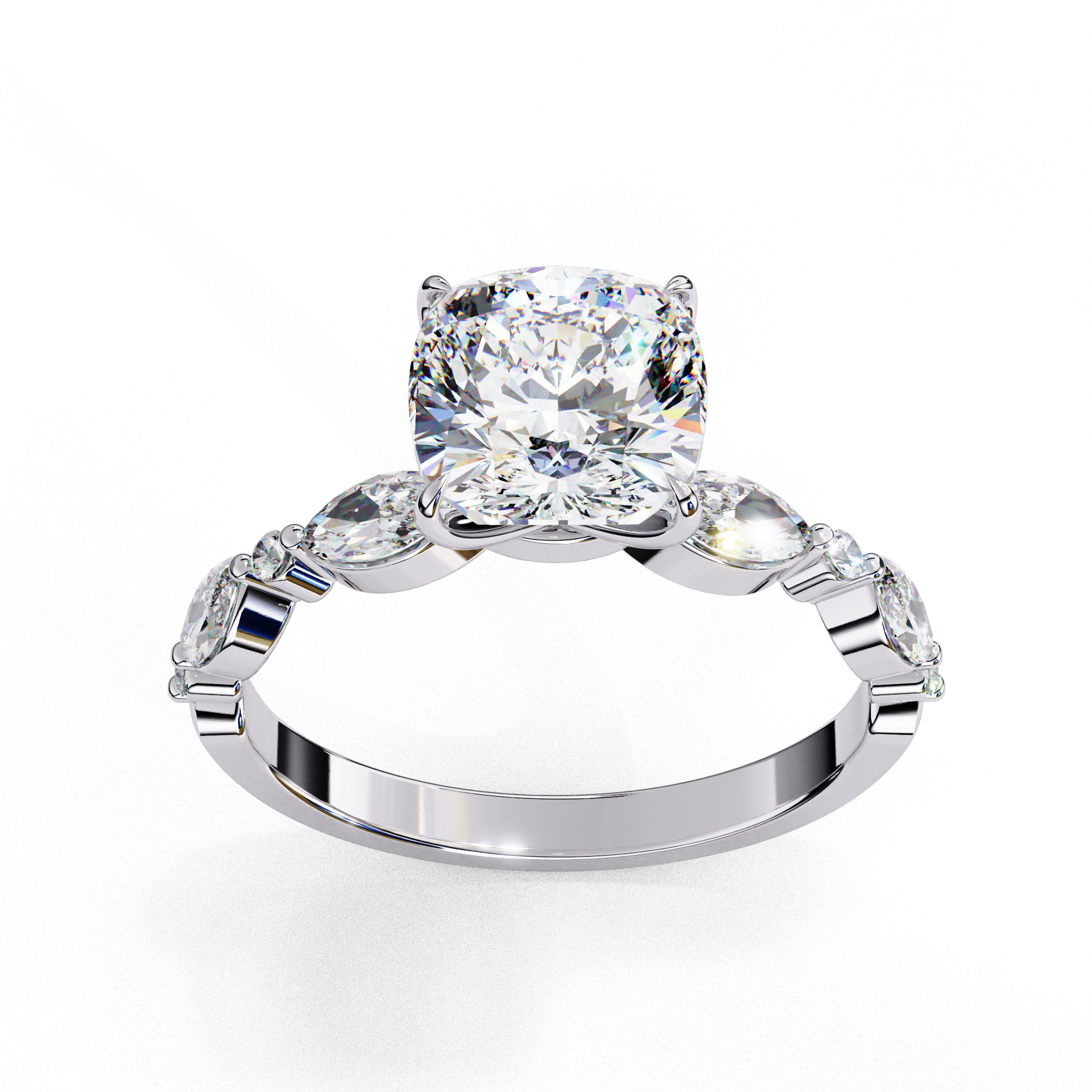Fluent Luxury Solitaire Ring