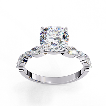 Fluent Luxury Solitaire Ring