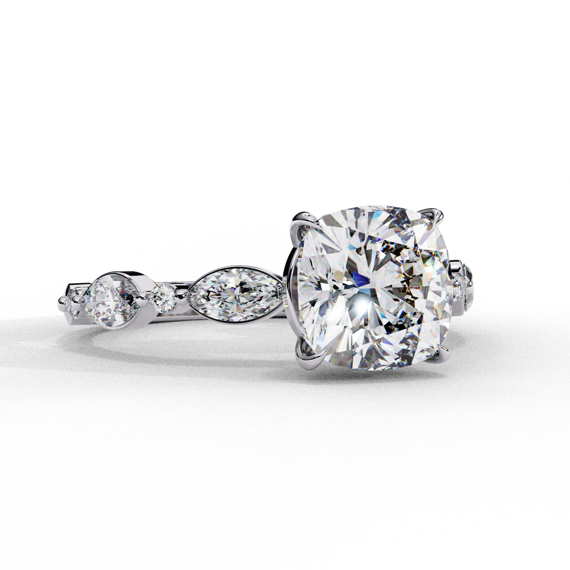 Fluent Luxury Solitaire Ring