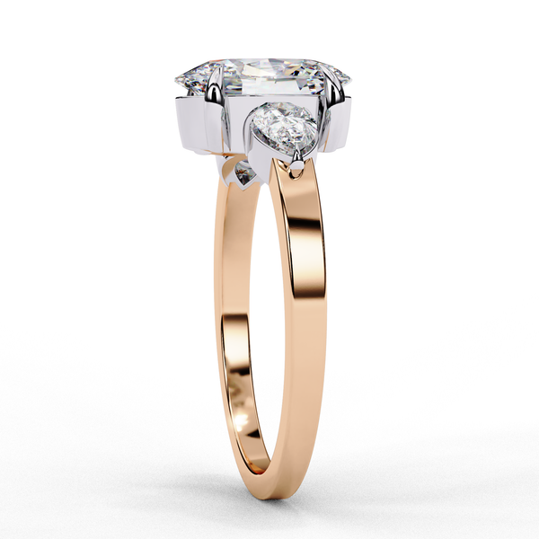 Timeless Three Stone  Diamond Ring