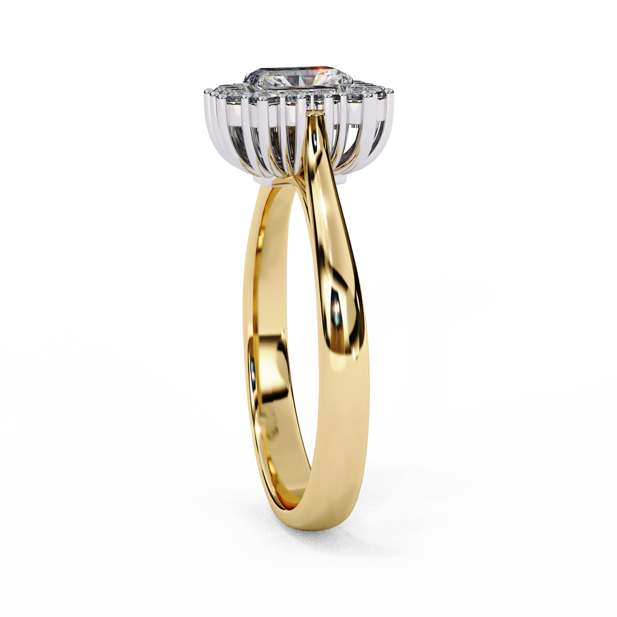 Dazzling Dreams Radiant Halo Ring