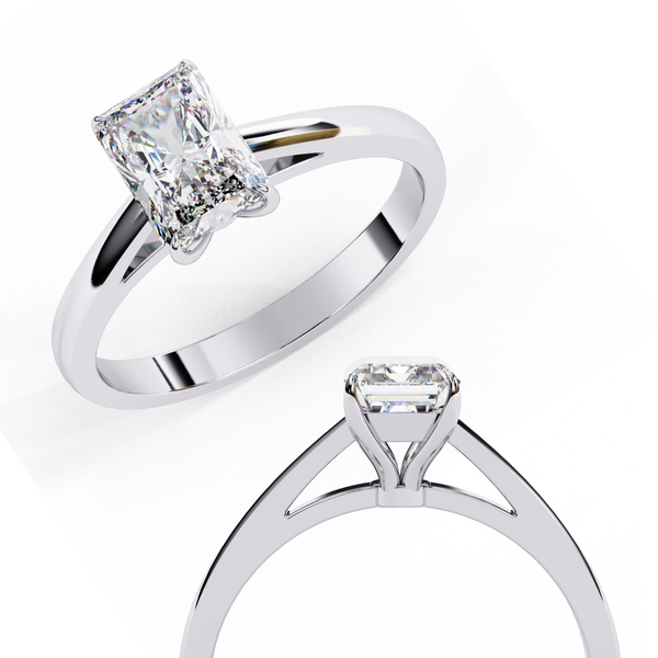 Pure Radiance Solitaire Ring