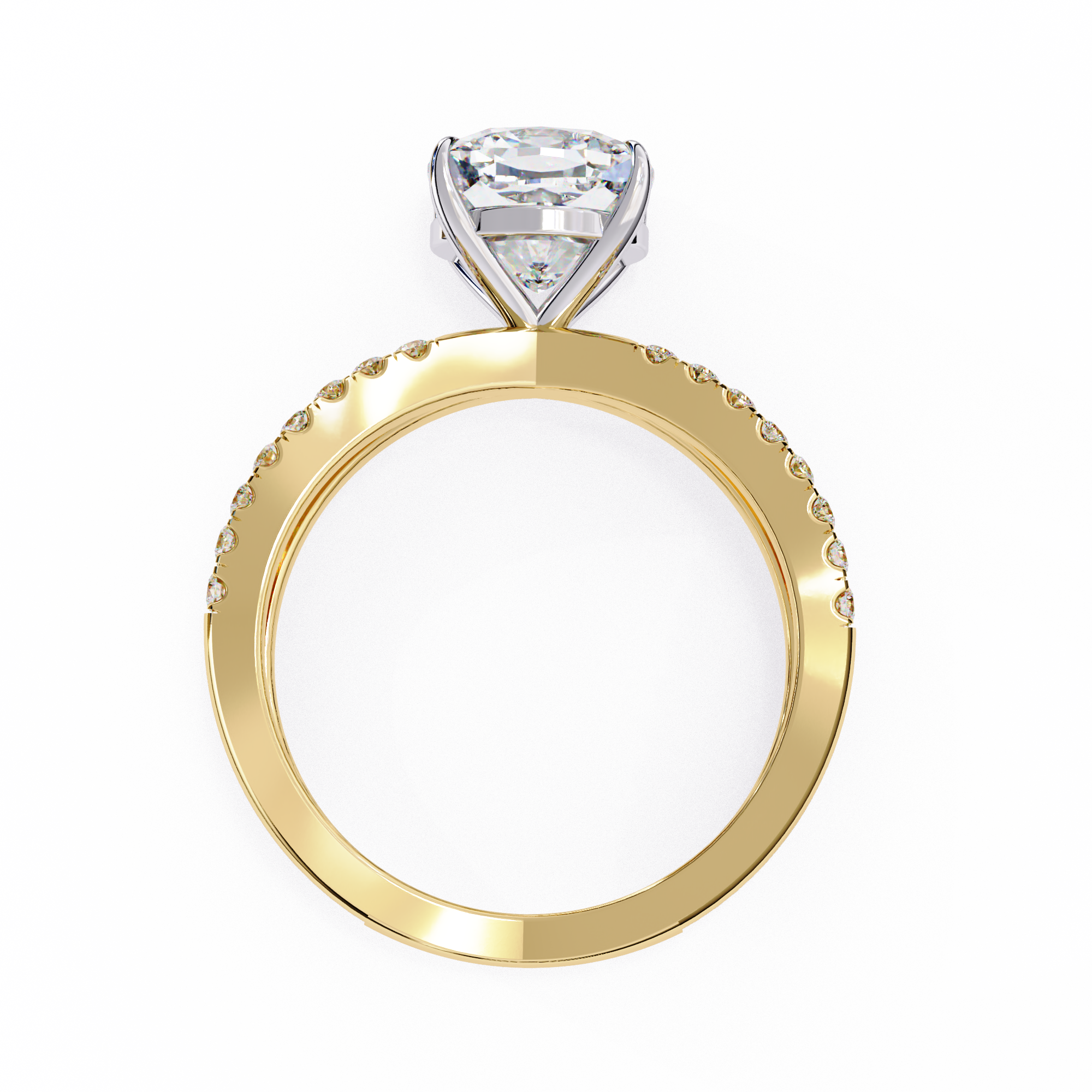 Hearts On Fire Camilla Criss-Cross Diamond Engagement Ring