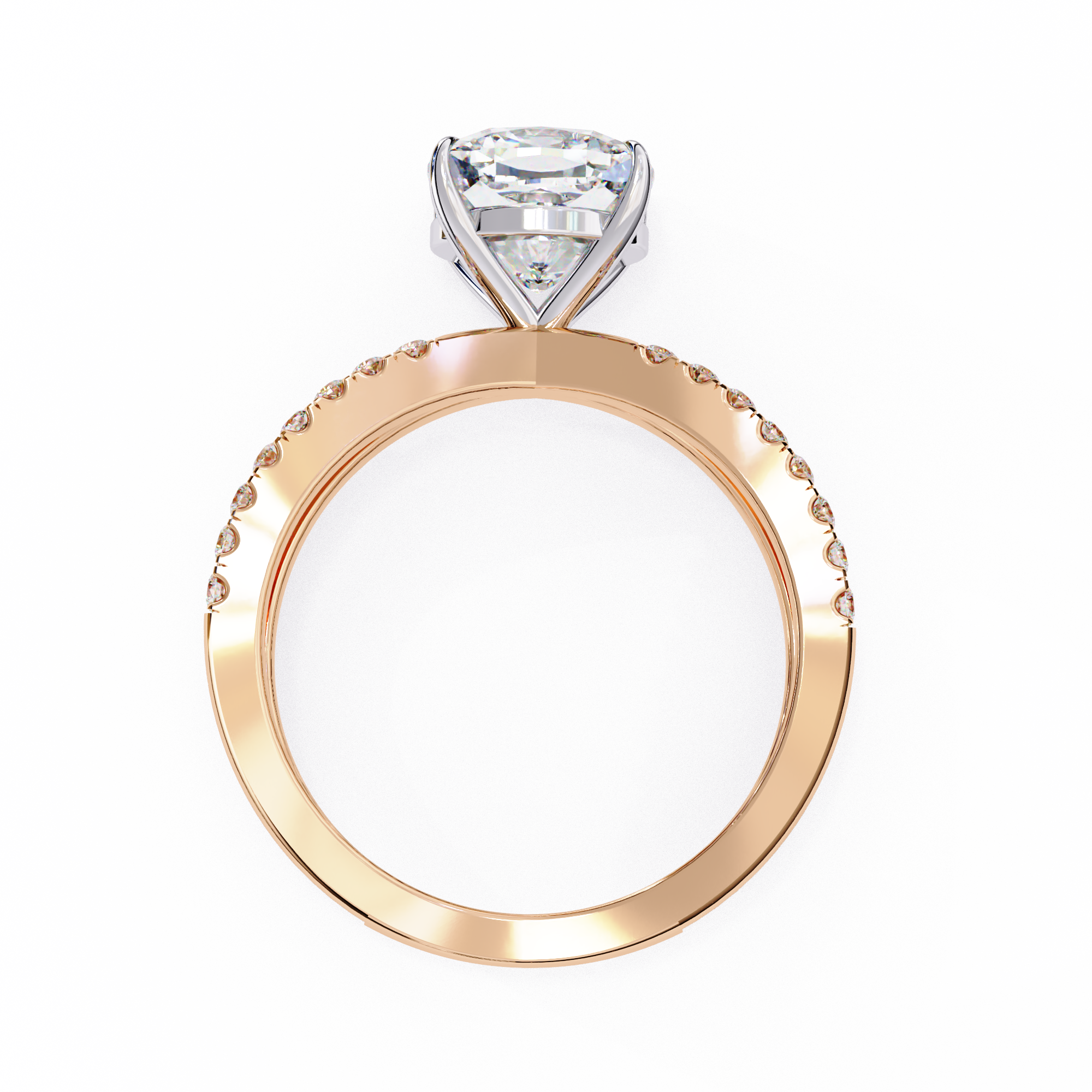 Hearts On Fire Camilla Criss-Cross Diamond Engagement Ring