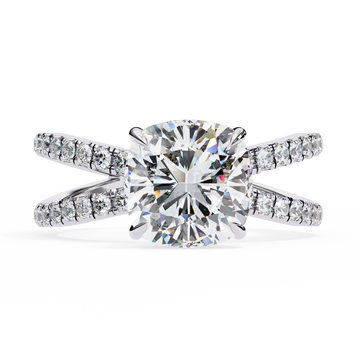 Hearts On Fire Camilla Criss-Cross Diamond Engagement Ring