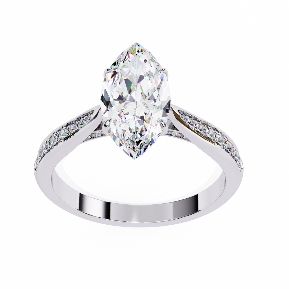 The Aurelian Marquise Soloitaire Ring