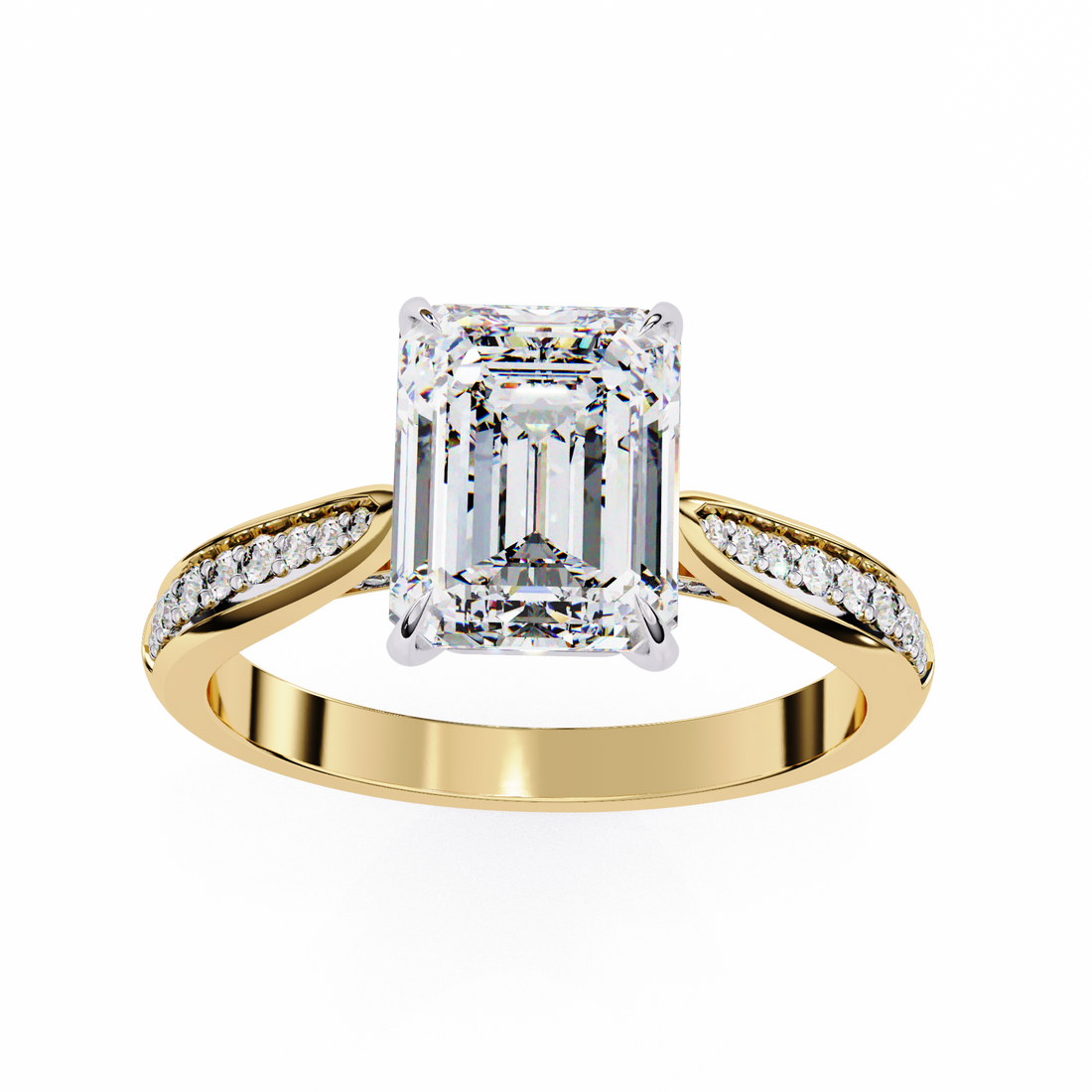 The Aurelian Emerald Soloitaire Ring