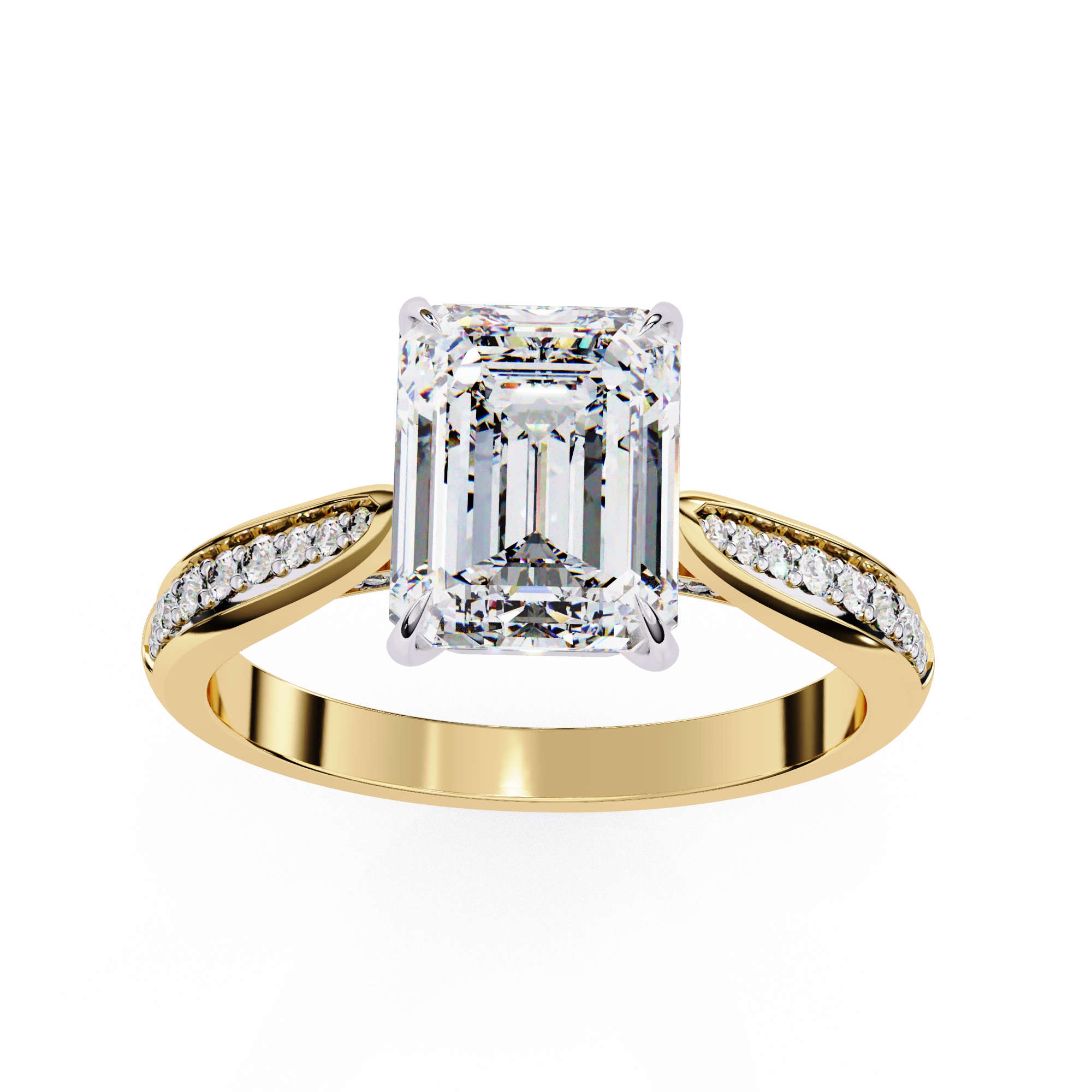 The Aurelian Emerald Soloitaire Ring
