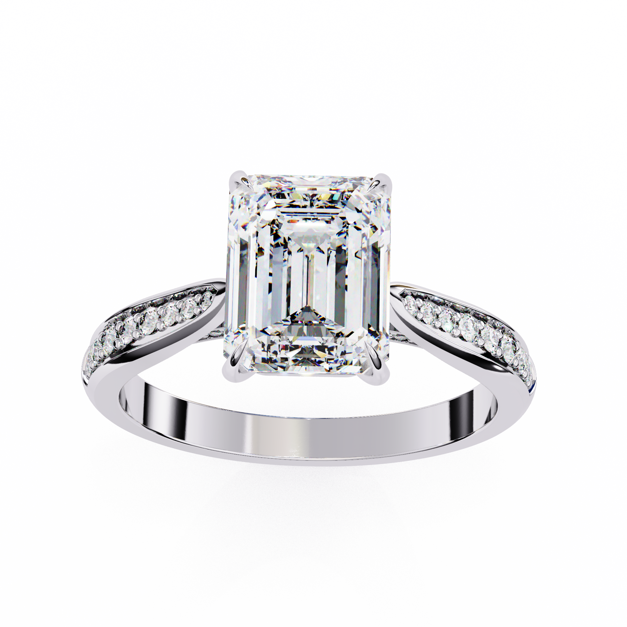 The Aurelian Emerald Soloitaire Ring