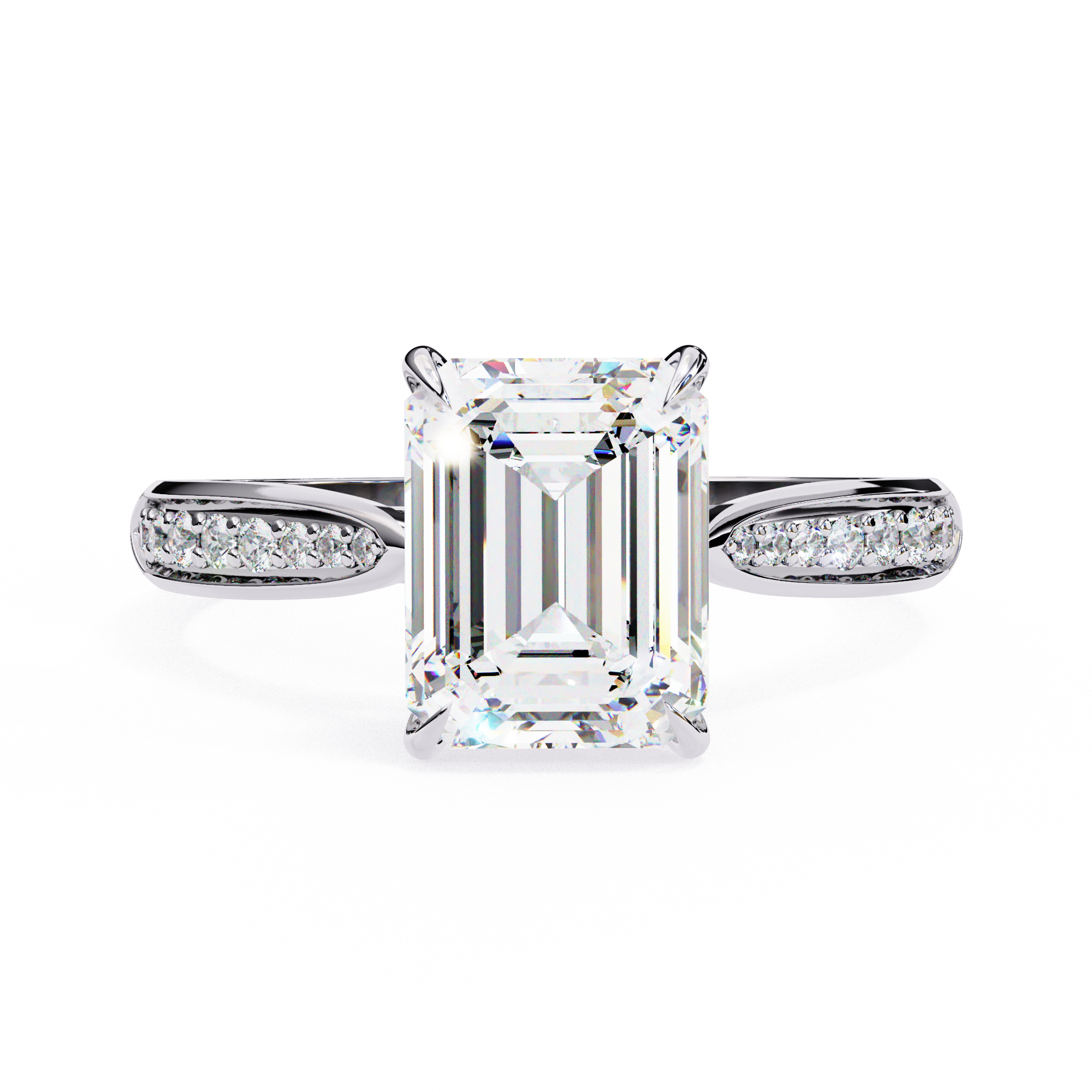 The Aurelian Emerald Soloitaire Ring