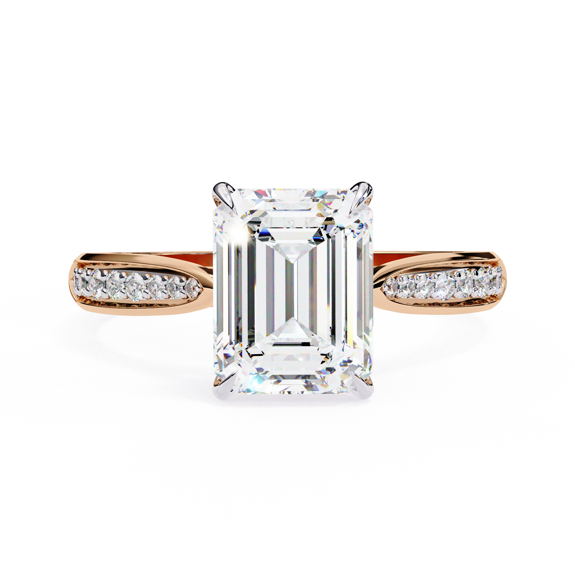 The Aurelian Emerald Soloitaire Ring