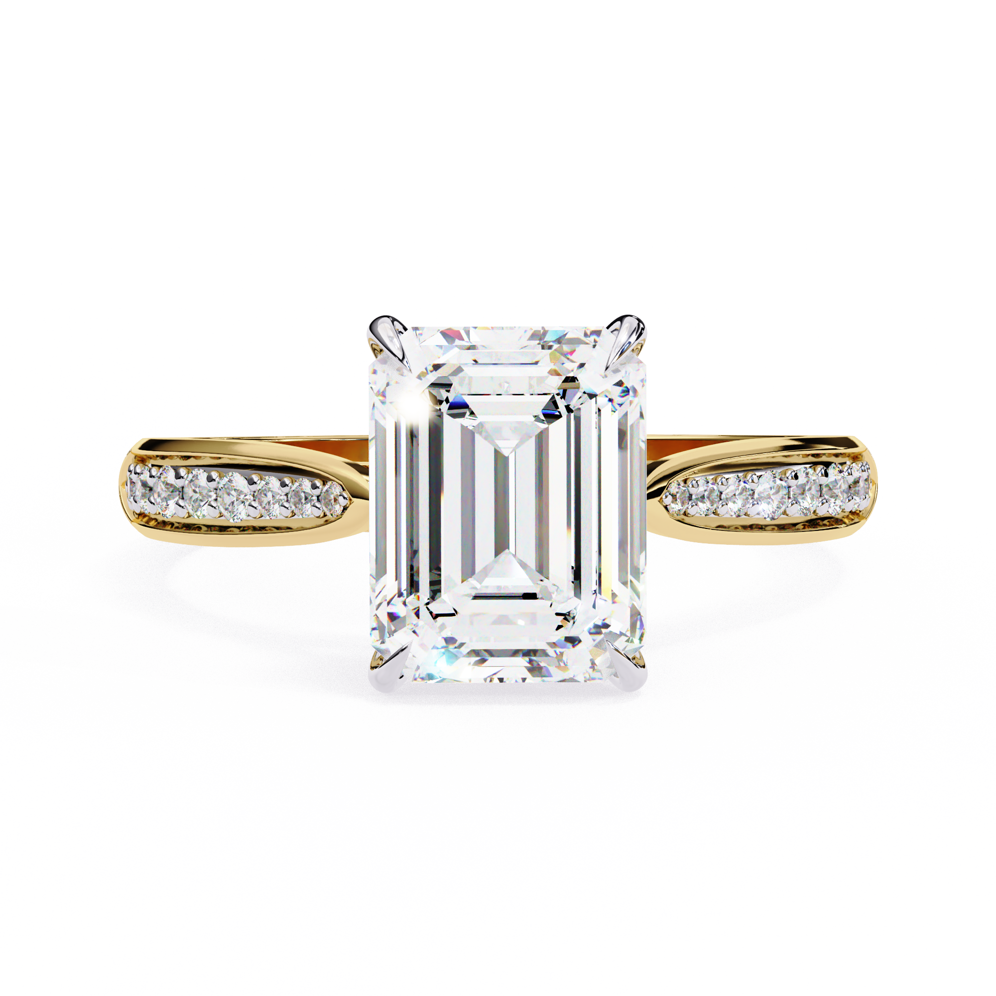 The Aurelian Emerald Soloitaire Ring